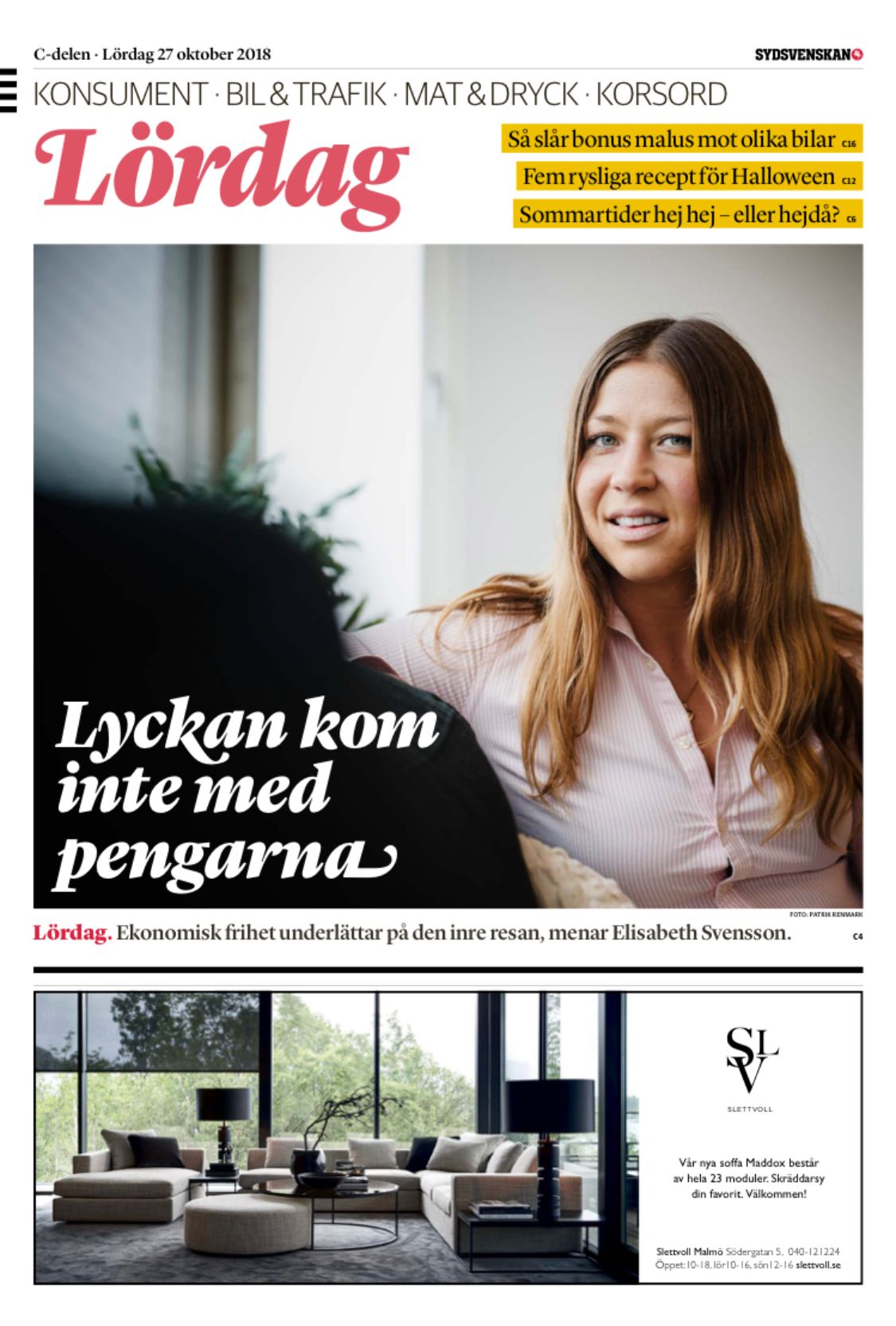 Sydsvenskan-förstasidan-@RikaKvinnor.se