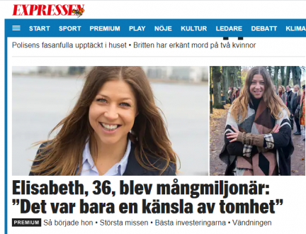 Expressen tar upp bloggartikeln från RikaKvinnor.se